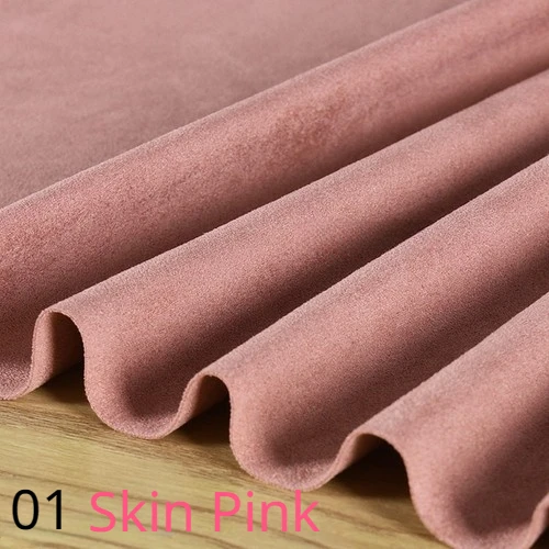 150cm רחב כפול צדדי מיקרופייבר זמש בד אלסטי זמש חומר מט בגדי חצאית הלבשה עליונה קישוט תפירת בד