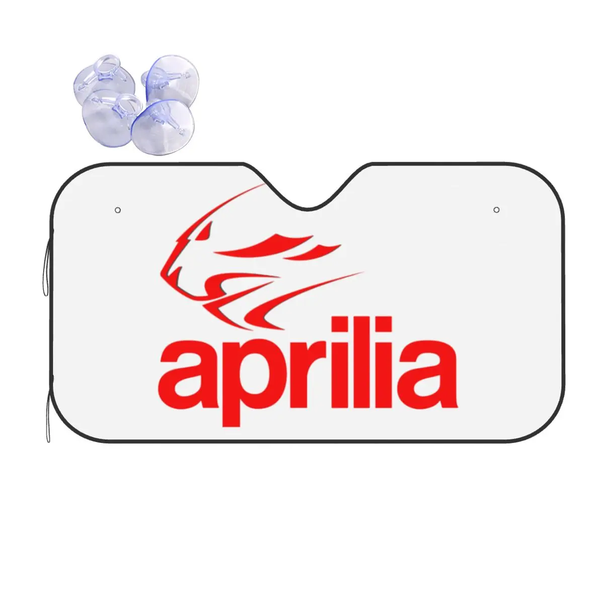 

Aprilia Motorcycle Racing Sunshade Windscreen Universal Car Front Window Visor 70x130cm Sun Visor Car-styling