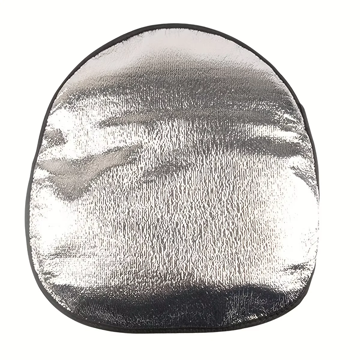 Enhanced Silver Foldable Anti-UV Car Steering Wheel Sun Shade Cover