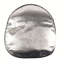 Enhanced Silver Foldable Anti - UV Car Steering Wheel Sun Shade Cover (Silver)