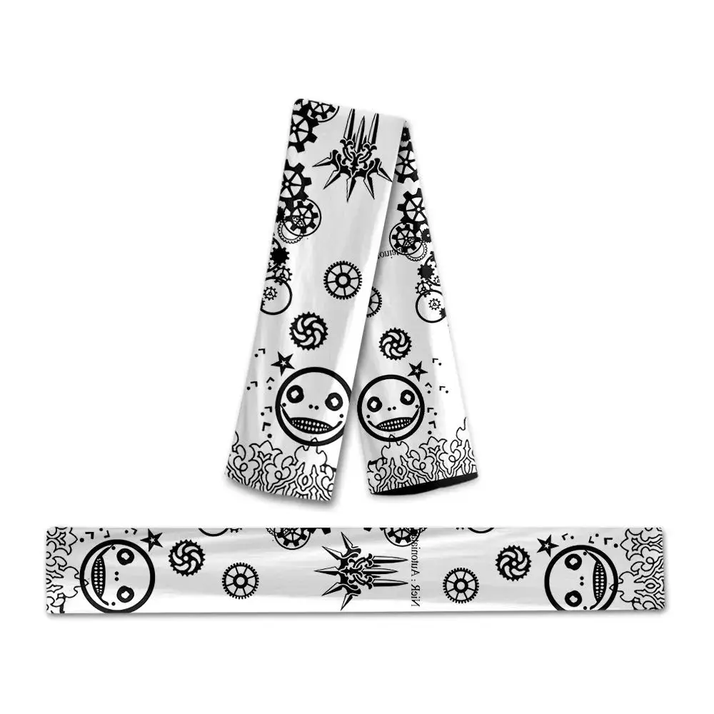 Anime NieR:Automata YoRHa No.2 Type B Winter Unisex Scarf Cosplay Neckerchief Women Men Autumn Warm Scarf Cute Christmas Gifts