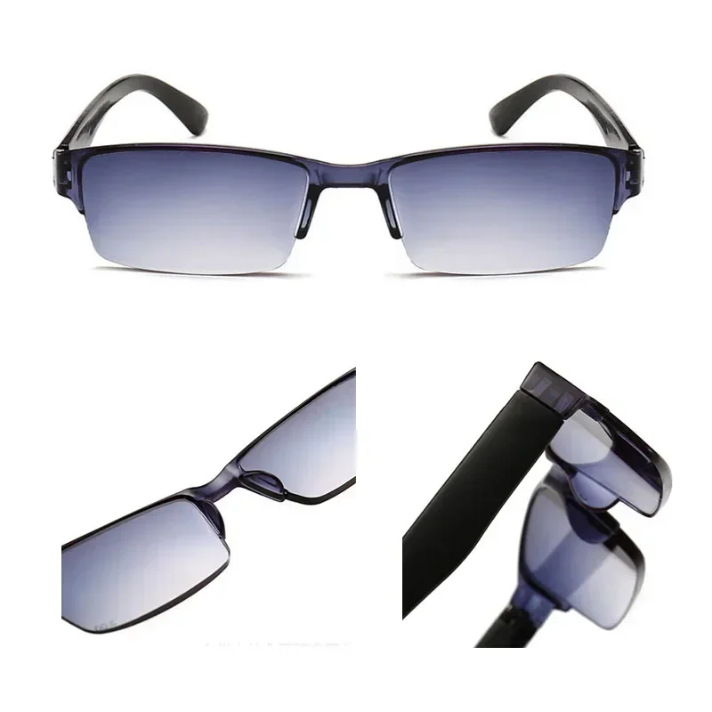 Reading Glasses Men Women Ultralight HD Half-frame Presbyopic +1 To +4.0