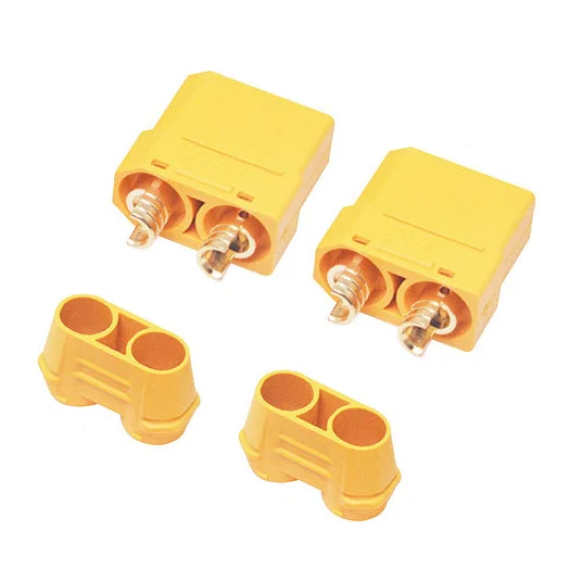 10-Pack Amass XT Series Plug Connectors with Sheath Housing – 5 Male & 5 Female Pairs