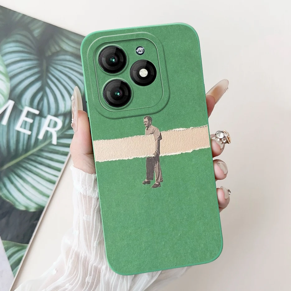Cute Panda Cartoon Soft Silicone Shockproof Phone Case Cover