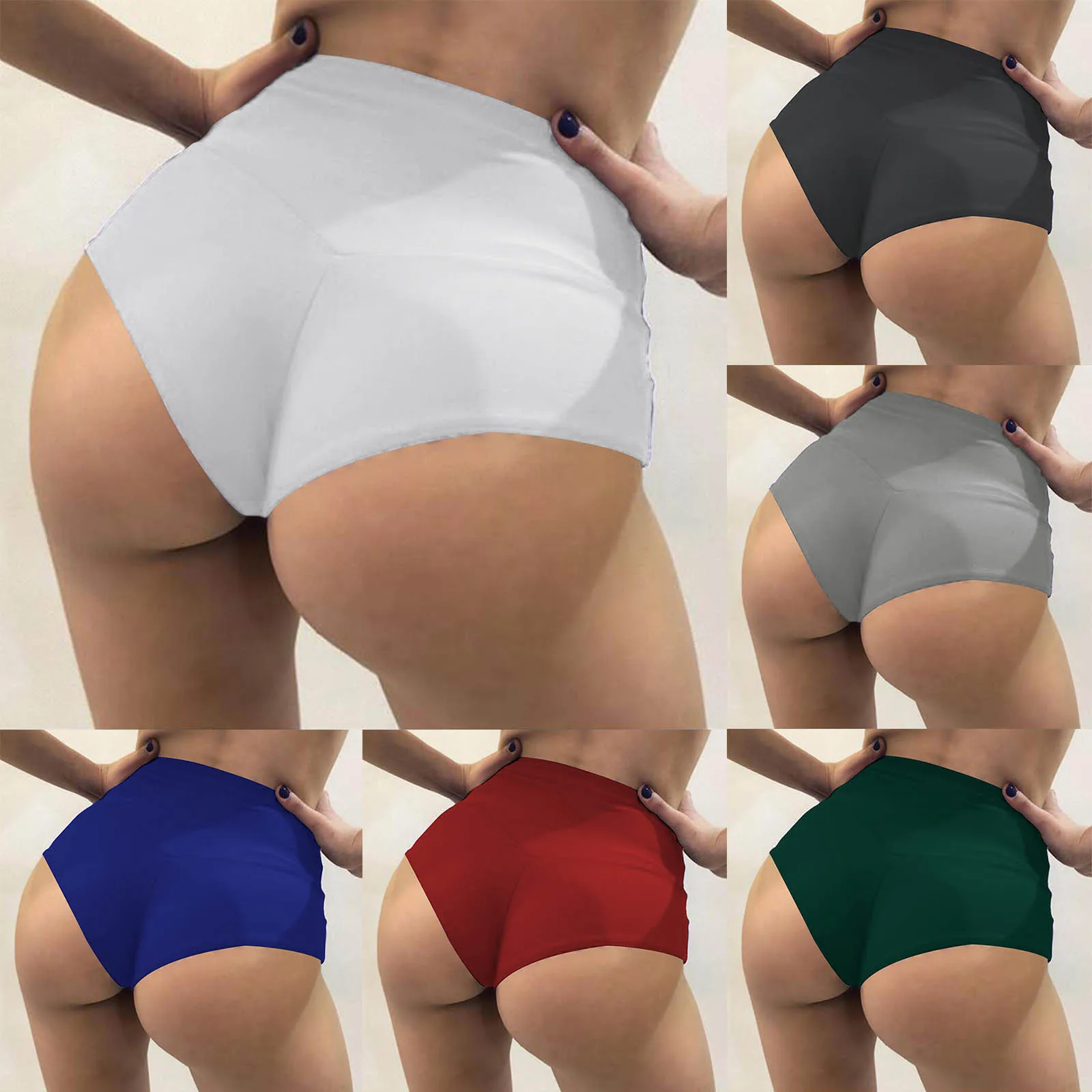 

Women Fitness Bike Sexy Mini Shorts Women Workout Push Up Sportswear Sport Mini Short Gym Skinny Shorts Woman 2024 New Stretchy