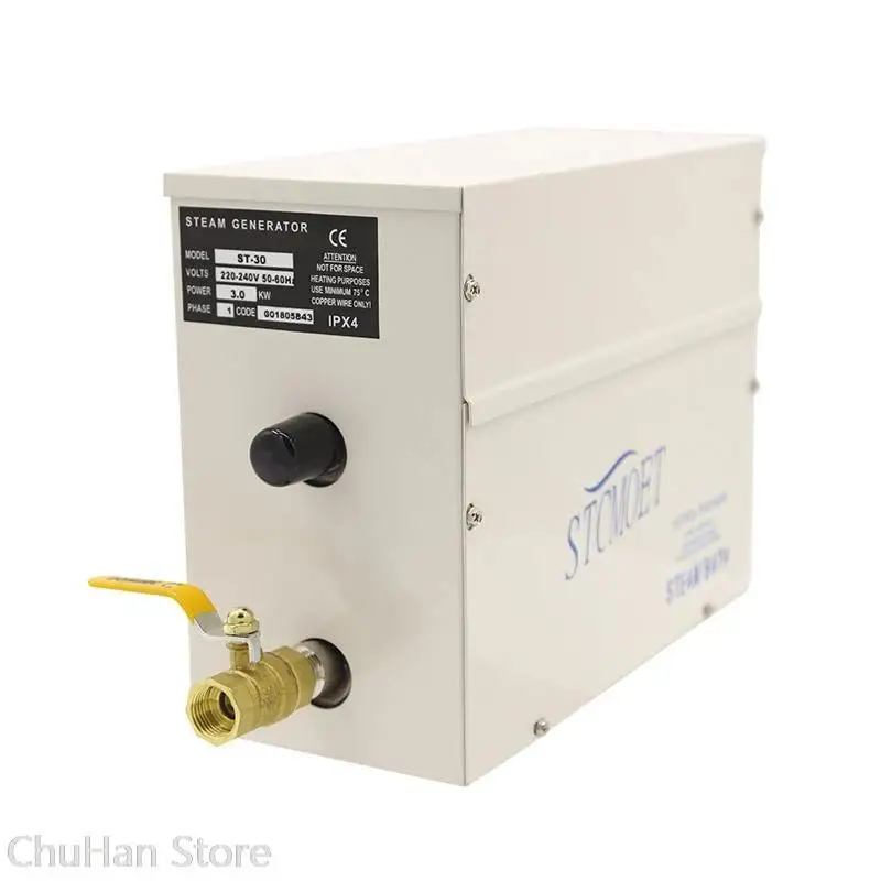 Description Picture 6 of item3KW 4.5KW Home use Steam machine 220v Steam generator Sauna Dry stream furnace Wet Steam Steamer digital controller ST-30