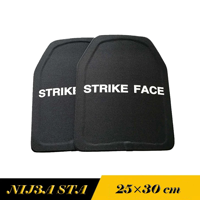 新品 実物【２枚】NIJ レベル IIIA　薄型 防弾プレート NIJ IIIA レベル3A 防弾プレート 2枚 セット プレートキャリア用