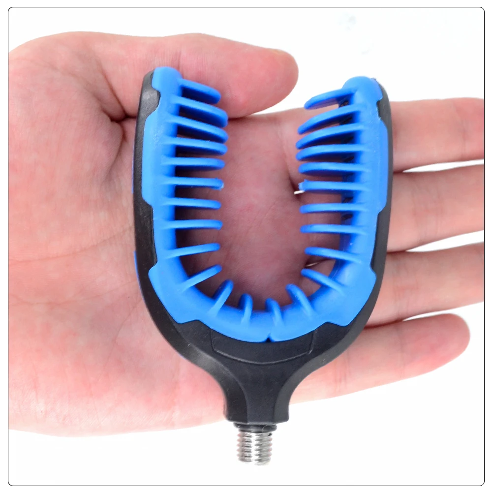 Hirisi Karpfen Angelrute Rest Kopf Gummi Greifer für Angeln Alarm und Buzz Bar Angelrute Halter Angeln Zubehör AC131 – Detail 4