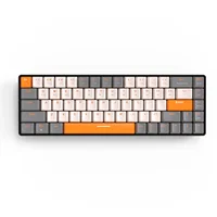 60% Wireless Mechanical Keyboard Bluetooth Dual Mode Hot-Swap Ziyoulang K68 Mini Keyboard 68-Key Red Switch for PC/IPhone iPad - Image 2