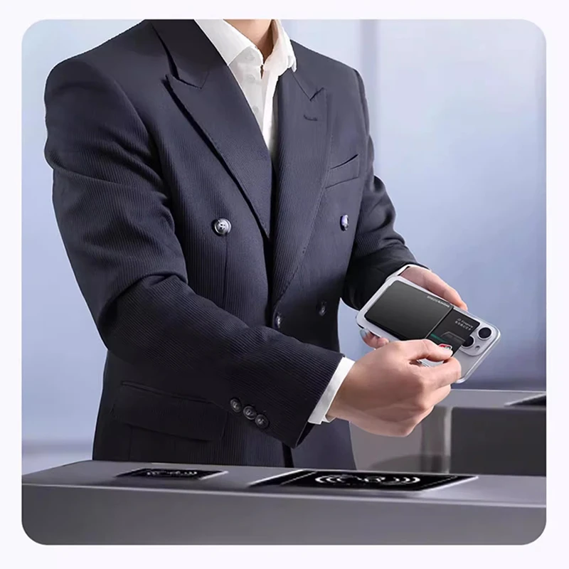 Eary Metal Tri-fold Phone Holder Mount For Desktop Super Magsafe Stand  Adjustable Foldable Universal For IPhone Samsung Xiaomi