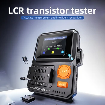 Tester per Transistor LCR-D2 Multifunzionale ad Alta Precisione per Condensatori, Resistori e Transistor a Effetto di Campo MOS