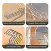 Transparent Coat Rack Light Luxury Non-Slip Space Saving Multipurpose Hanger Gold Dust Acrylic Home Organization And Storage 2