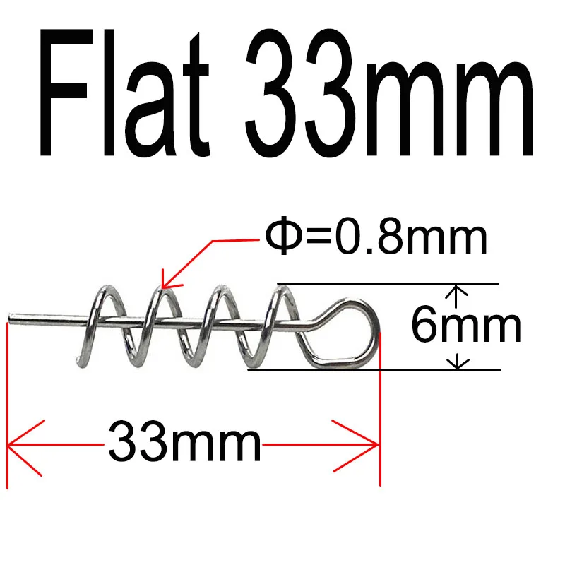 Enhanced Stainless Steel Fishing Spring Lock Connectors (20/50/100 pcs)