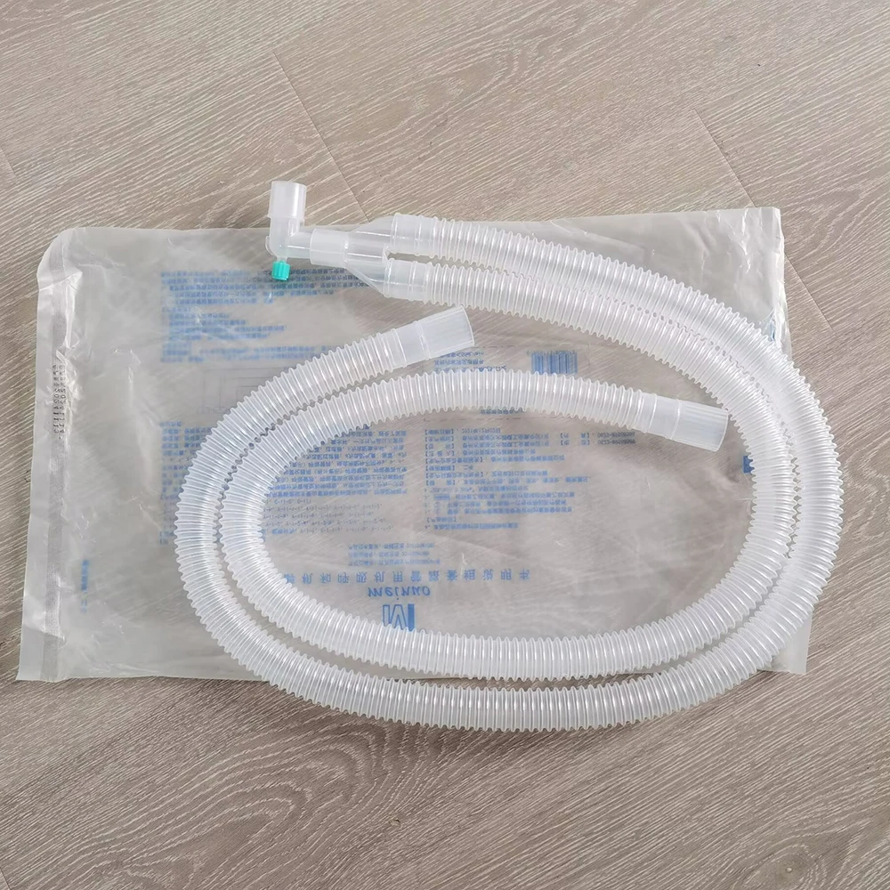 Anesthesia Breathing Circuit Corrugated Tube Anesthesia Ventilator Breathing Circuits Veterinary Instrument