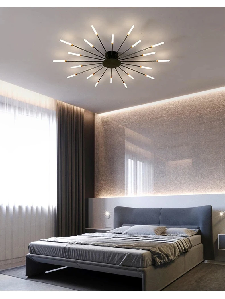 Ceiling Light - Modern Creativity Fireworks LED Chandeliers