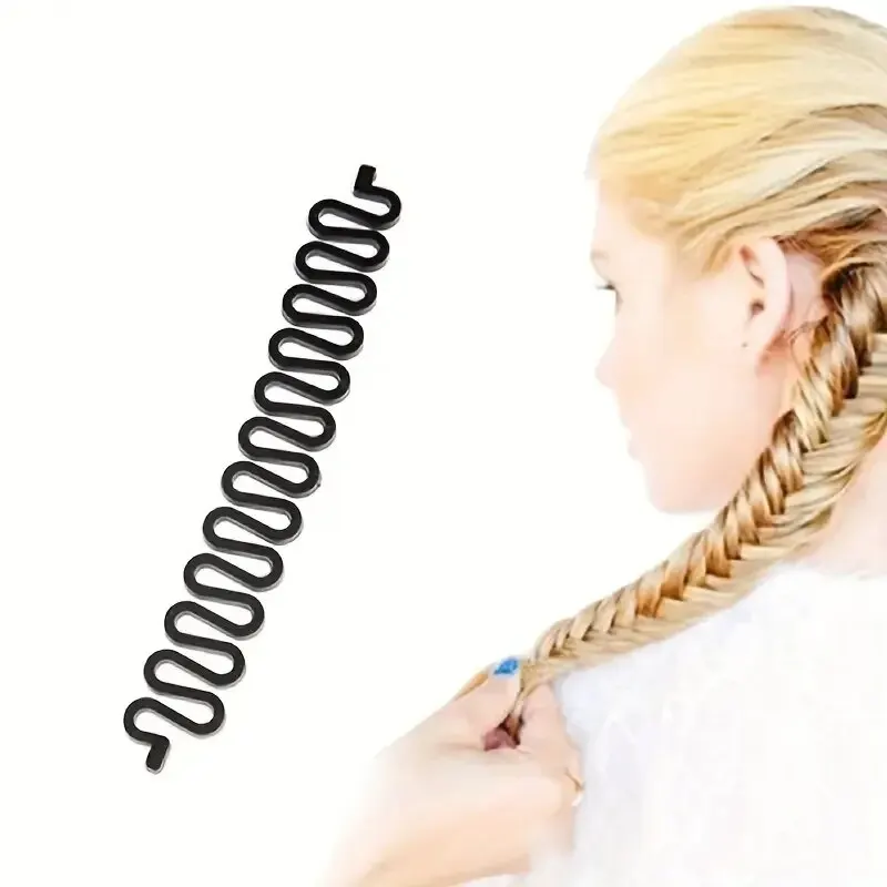 Fishbone Wave Braider Braiding Tools Twist Hair Braids Hair Accessories Bun  Hairstyles Styling Aids Hair Styler