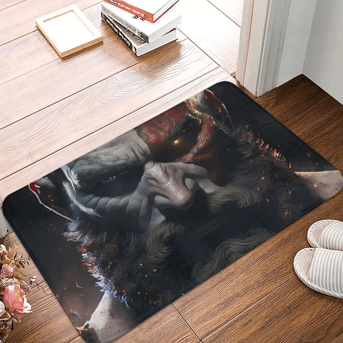 God Of War Ragnarok Gioco Bagno Tappeto Antiscivolo God Of War Ragnarok Design Professionale Mat Benvenuto Zerbino Decorazione Del Pavimento Tappeto