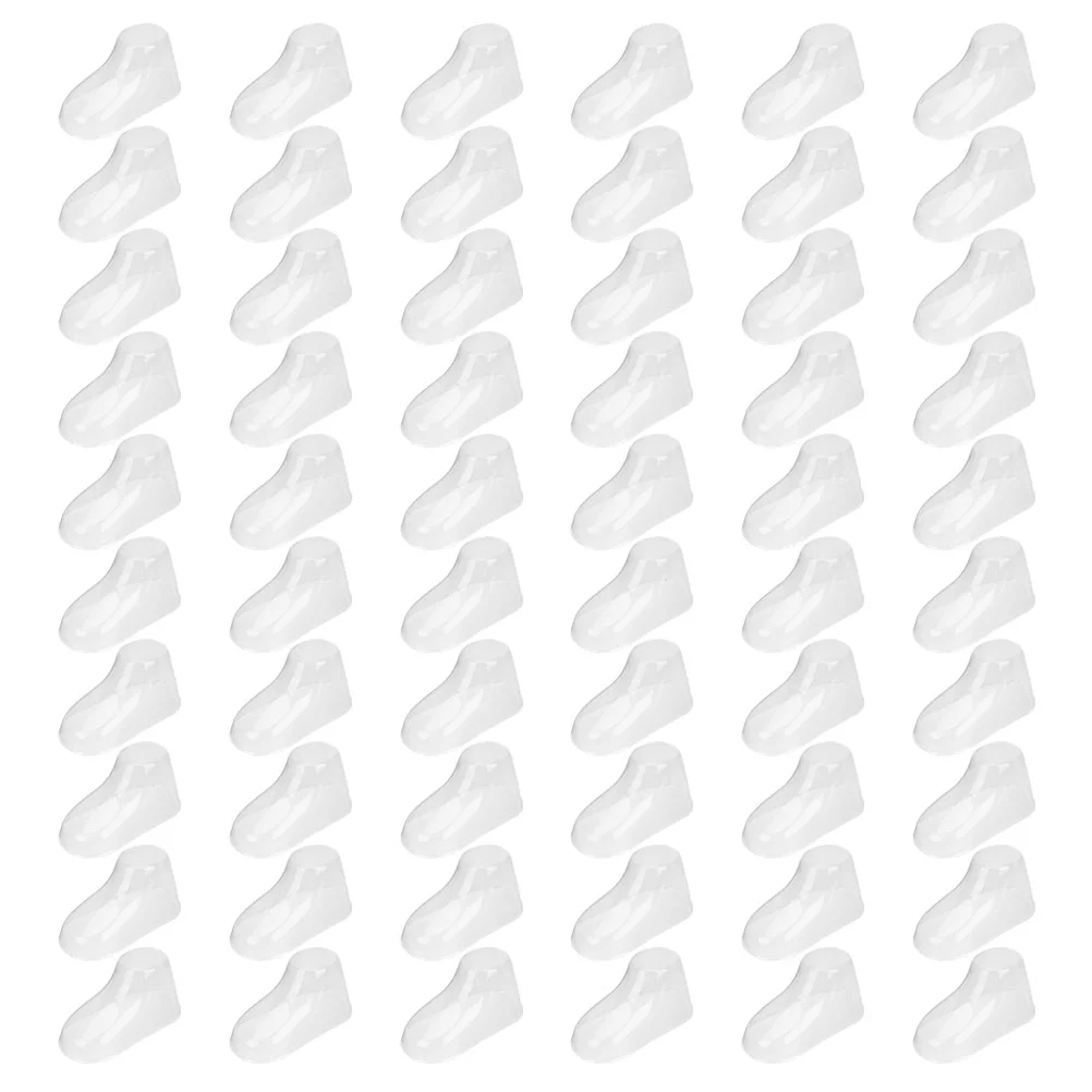 

120pcs Clear Toddler Feet Models Baby Shoe Display Stand Booties Sock Display Support