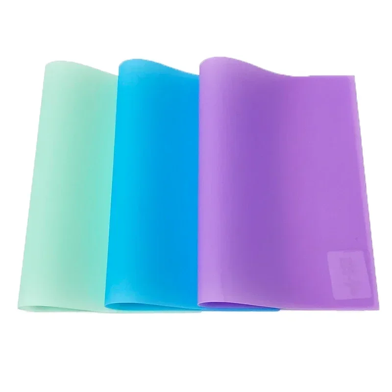 Jelly Frosted Solid Colored Translucent PVC Faux Leather Soft Vinyl Fabric Roll for Making Bag Shoe Garment DIY Accessories