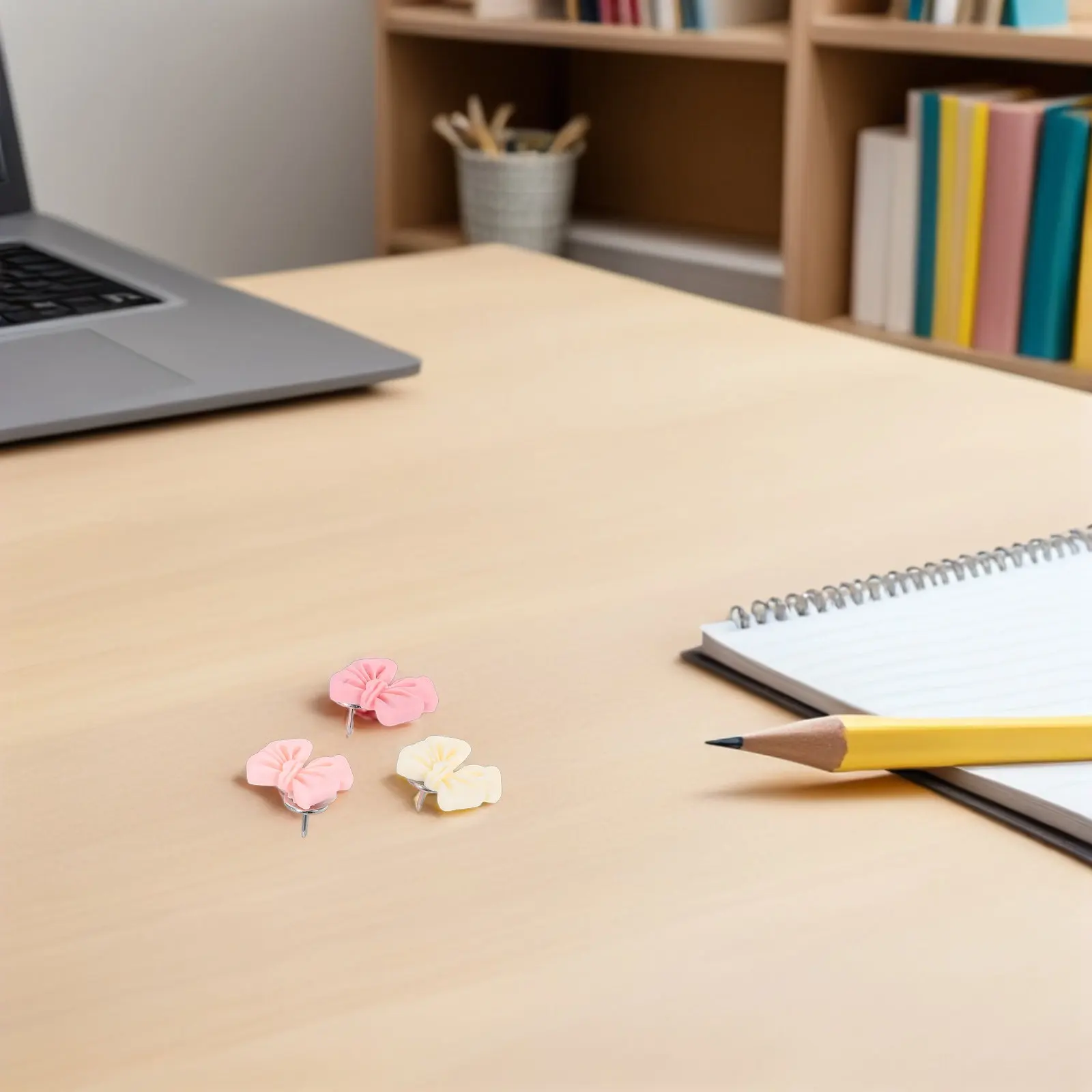 30Pcs 수지 활 모양의 푸시 핀 사진용 활기차고 오래 지속되는 장 못 사진 메..