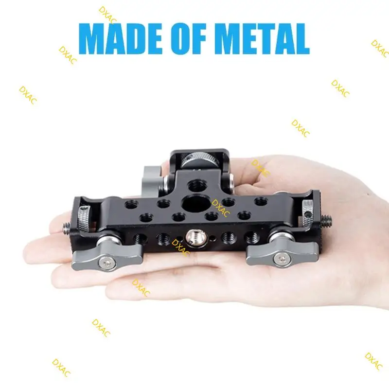 DXAC Aluminum Alloy 3-Position Live Streaming Stand PTZ Adapter Horizontal Vertical Multifunction Expansion Accessory