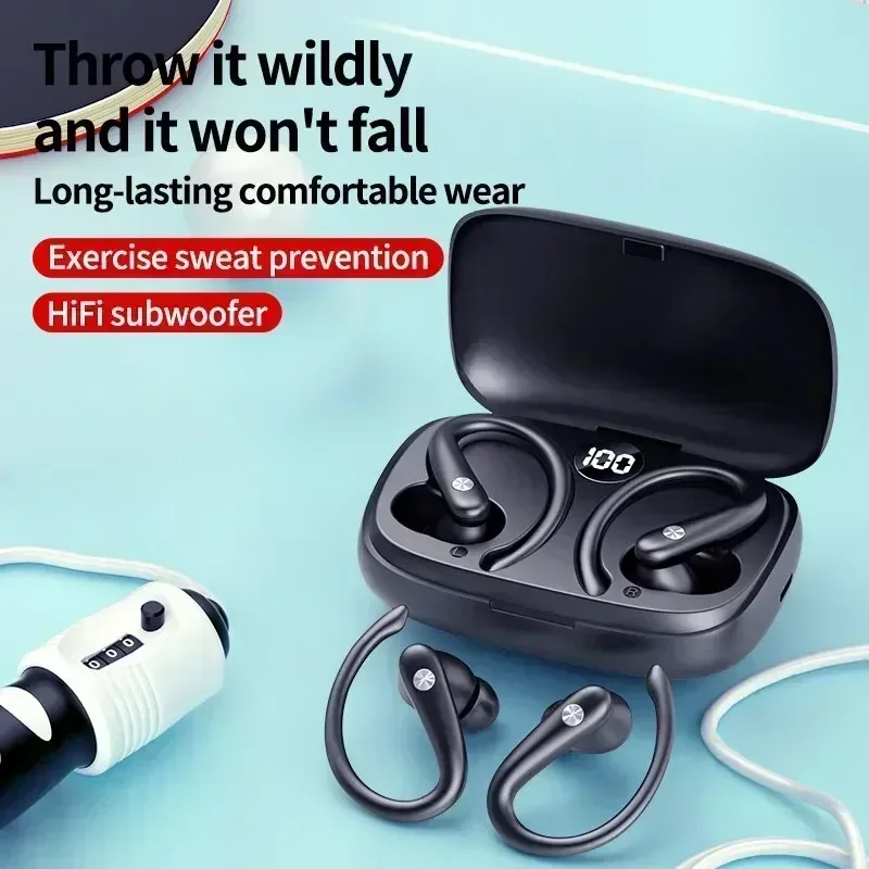 Xiaomi Redmi A520 Earhook Wireless Bluetooth 5.3 Earphones Running Gaming Headphones HIFI Voice Call HiFI Stereo with Microphone 4
