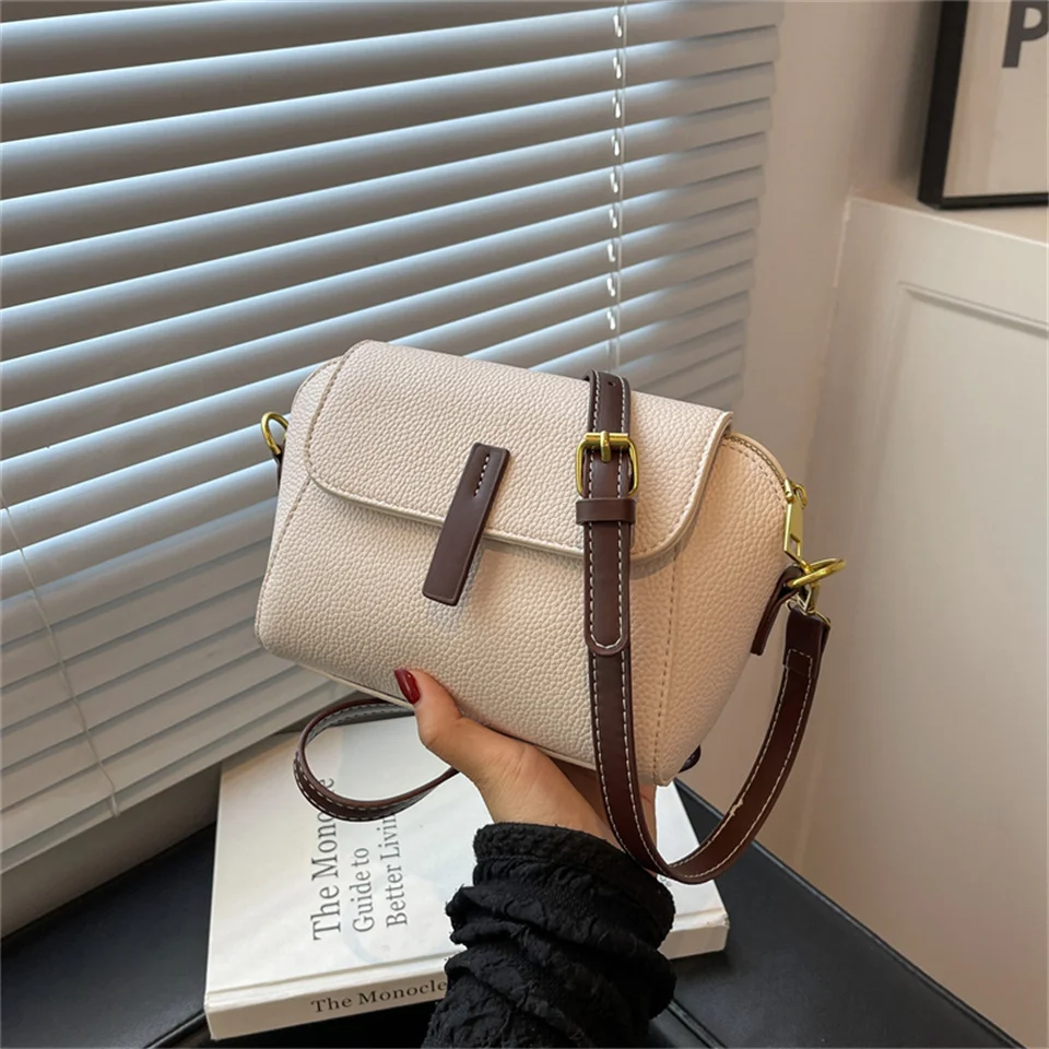 

Vintage Leather Ladies Handbags and Purses Luxury Designer Shoulder Crossbody Bags for Women Large Capacity Shopper Sac