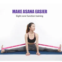 Multi-Section Elastic Yoga Resistance Bands Adult Child Dance Training Gym  Pilates Exercise Pull Strap Belt Fitness Sport - Image 6