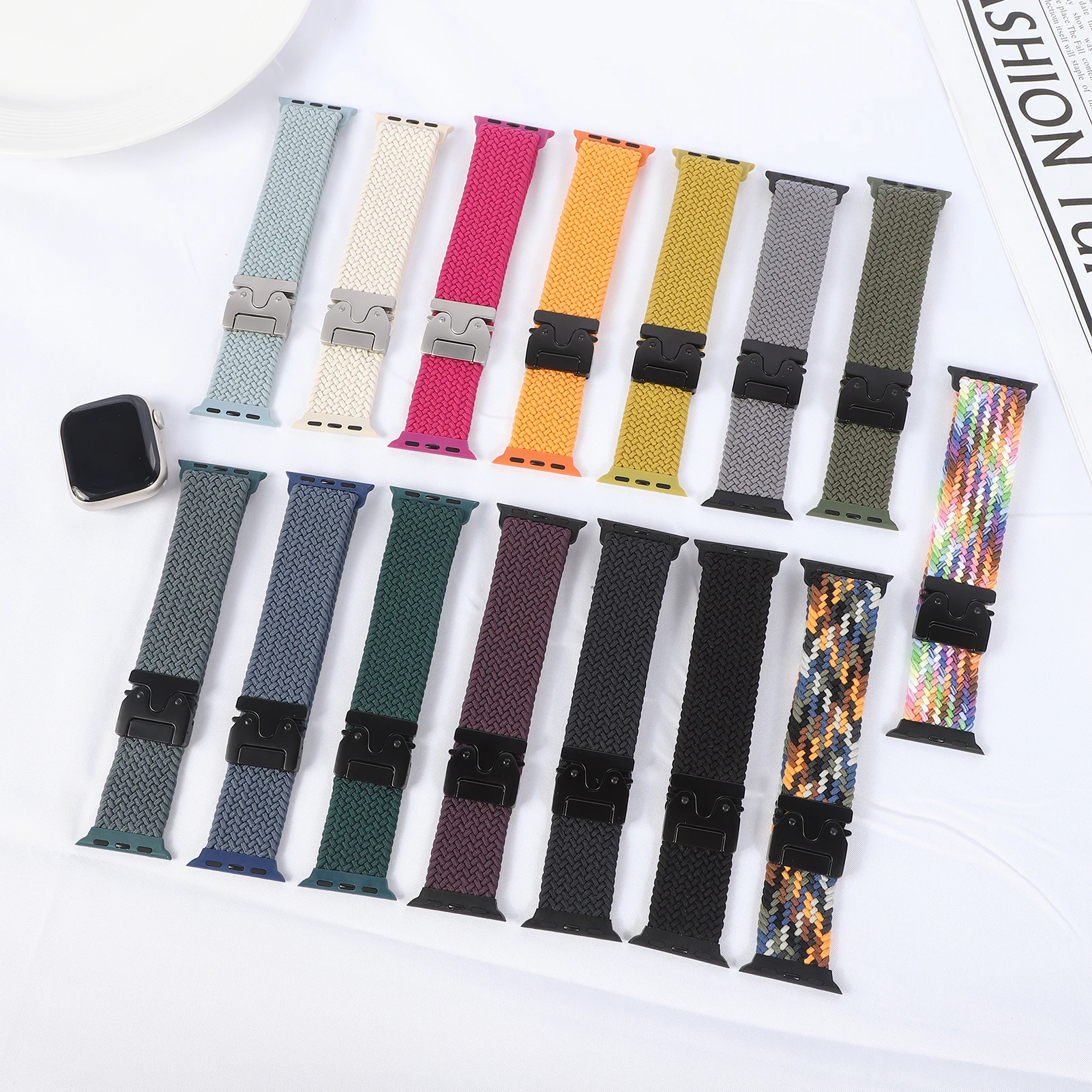 Braided Parachute Strap Bracelet