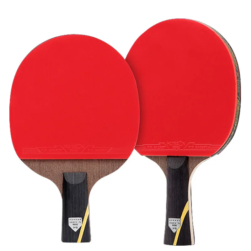 5/6 Star Table Tennis Racket Huieson Carbon Offensive Ping Pong Racket Paddle with Cover Bag table tennis racket