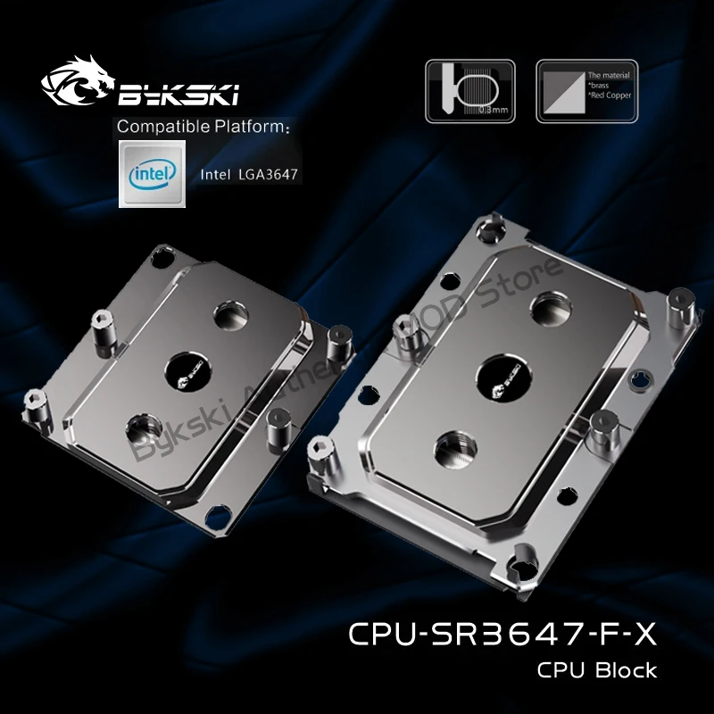 

Bykski CPU-SR3647-X,CPU Water Block For Intel LGA 3647, Microwaterway Liquid Cooling Block Server Cloud Computing All-Metal