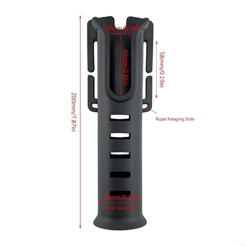 1pc 낚시대 홀더 낚시대 지원 벨트 낚시대 포스트 삽입 장치