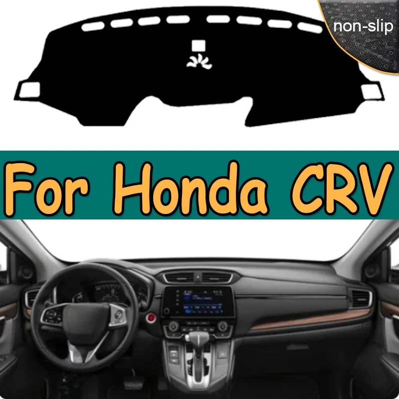 

Чехол для приборной панели автомобиля Honda CRV 2017 2018 2019, коврик для приборной панели, чехол для приборной панели, ковер, автомобильный солнцезащитный козырек, коврик для приборной панели, Стайлинг автомобиля