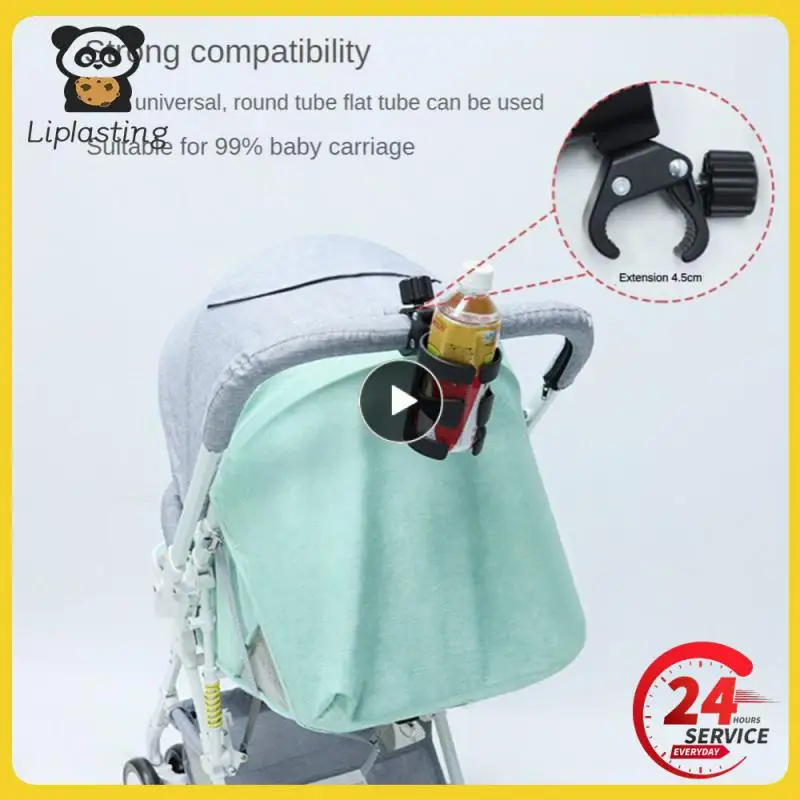 

Baby Stroller Cup Holder Universal 360 Rotatable Drink Bottle Rack for Pram Pushchair Wheelchair Accessories