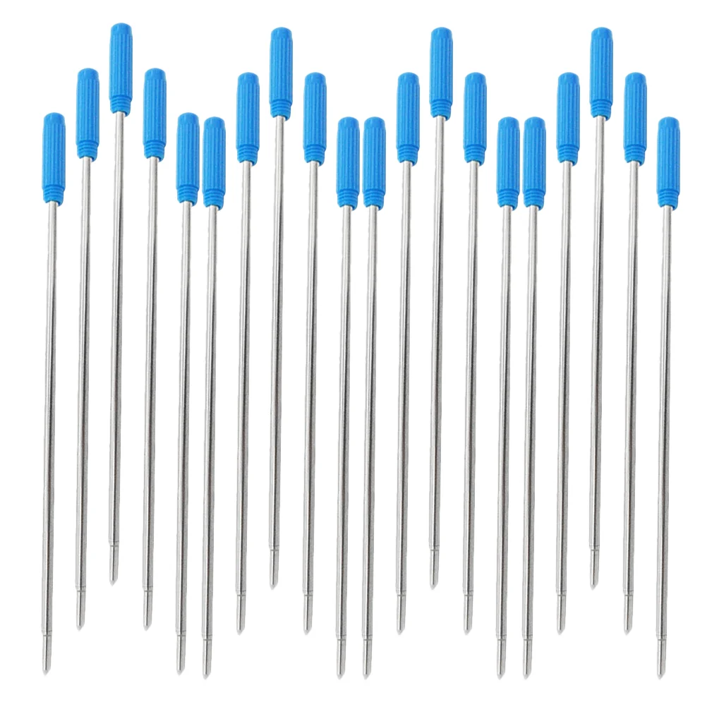 

115 мм шариковая ручка, стержни для крестовых ручек, тонкая металлическая ручка, заправлять черными чернилами пишущая шариковая ручка Универсальная