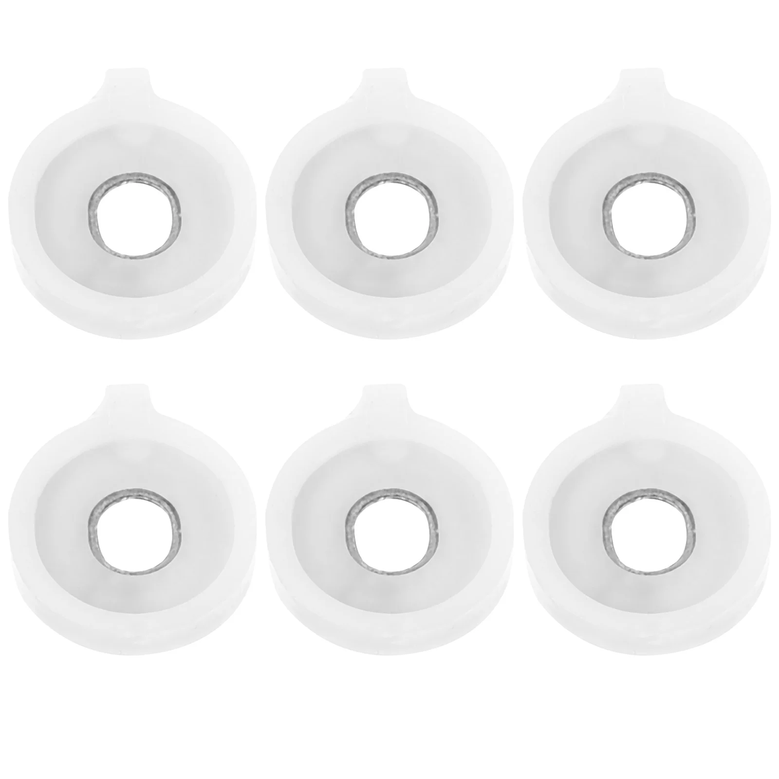 

6 Pcs Musical Instrument Spring Drag Instruments Trumpet Valves Guides Suite Supplies Plastic Gaskets Plates Repair Kit