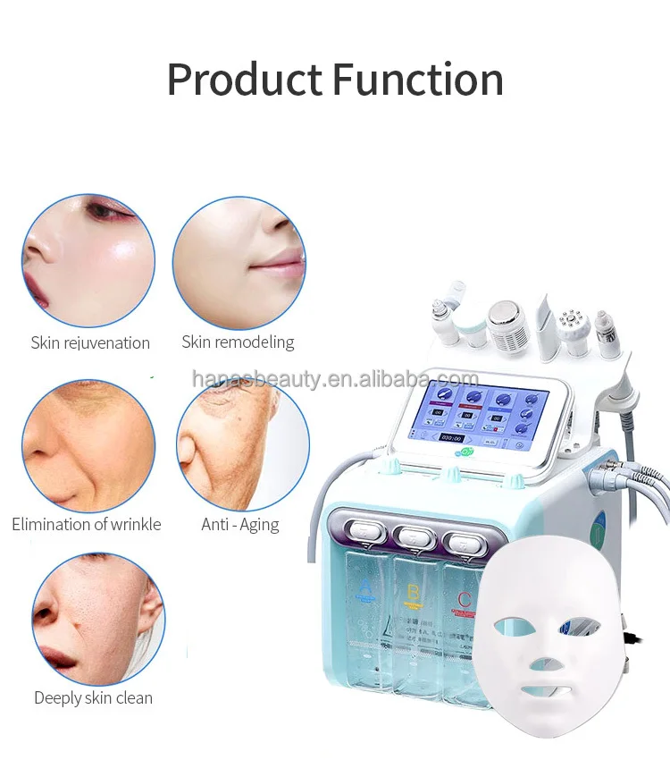 

7 in 1 Hydrogen and Oxygen Facial Aquatic Skin Hydra Beauty Machine