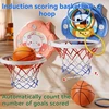 2025 New Children's Basketball Frame Indoor Shooting Hanging Baby Basketball Stand 1-5 Year Old Baby Home Ball Toy No Punching 2