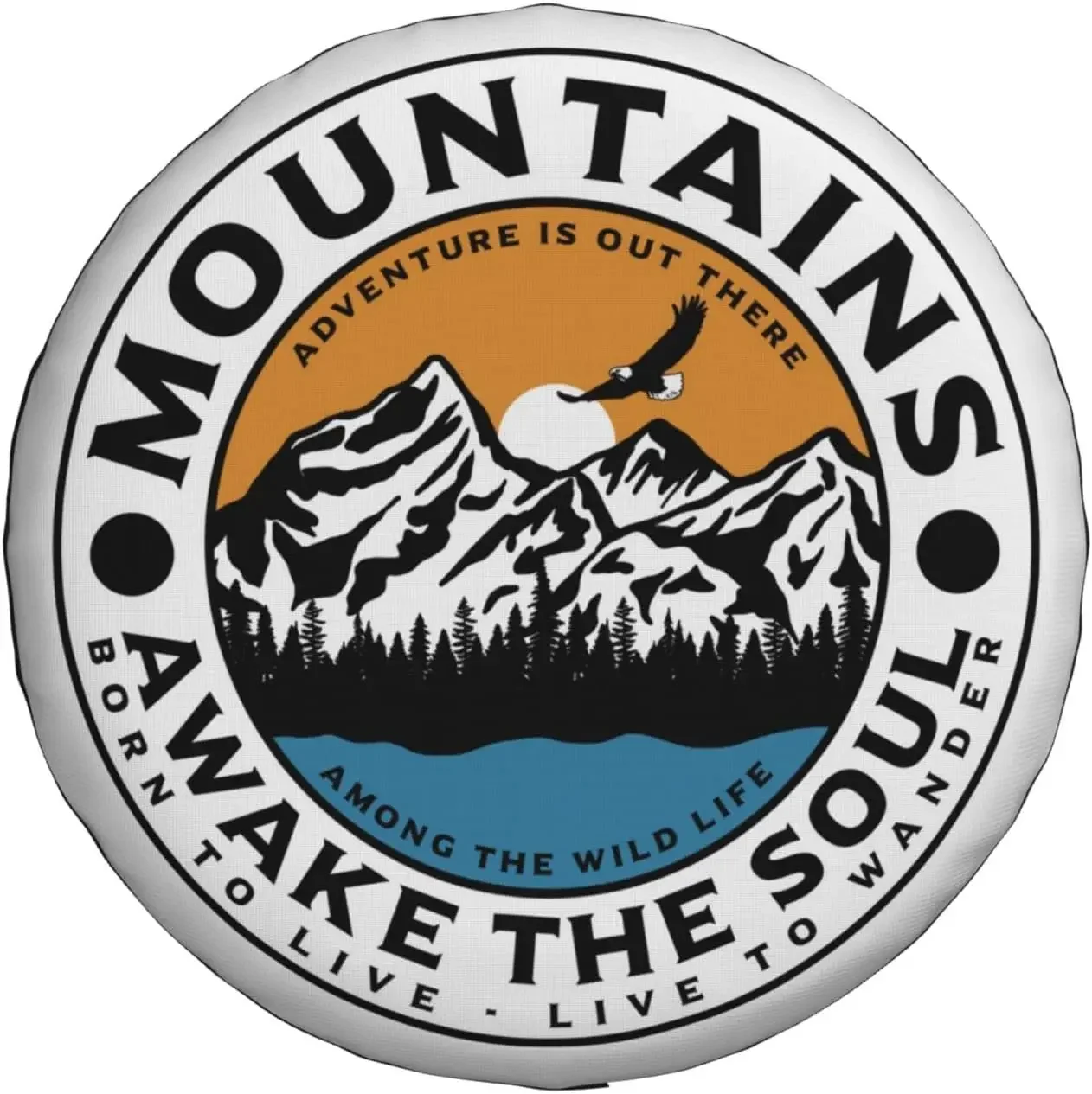 

Крышка запасного колеса для прицепа колпачки для колес пыленепроницаемый полиэфирный прицеп для грузовика кемпера-горы Пробуждение Soul14 15 16 17 дюймов