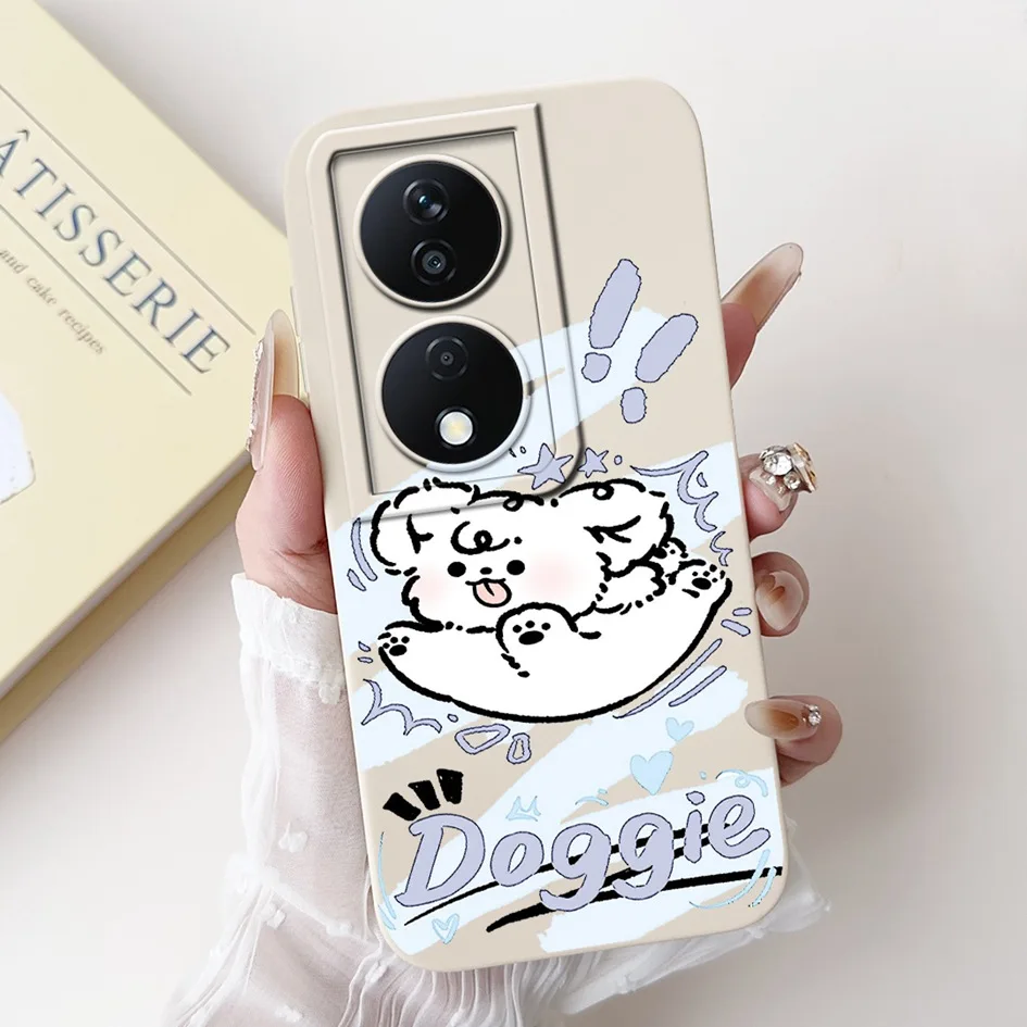Cute Cartoon Astronaut Square Silicone Soft Case with Camera Lens Protection