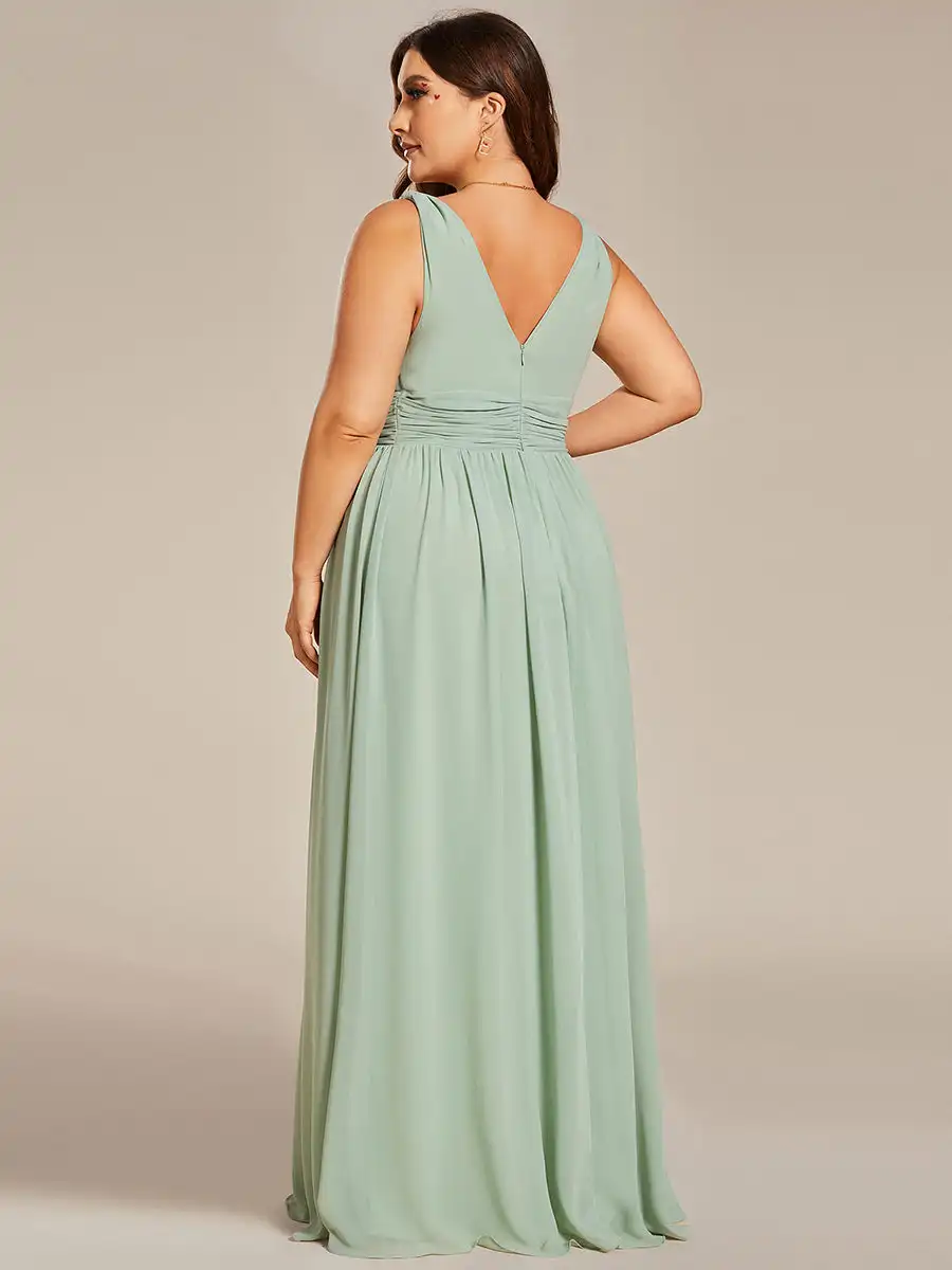 Best Bridesmaid Dress Pattern UK for Plus Size Evening Gowns: A Real-World  Review of the Ever Pretty Mint Green Floor-Length Design
