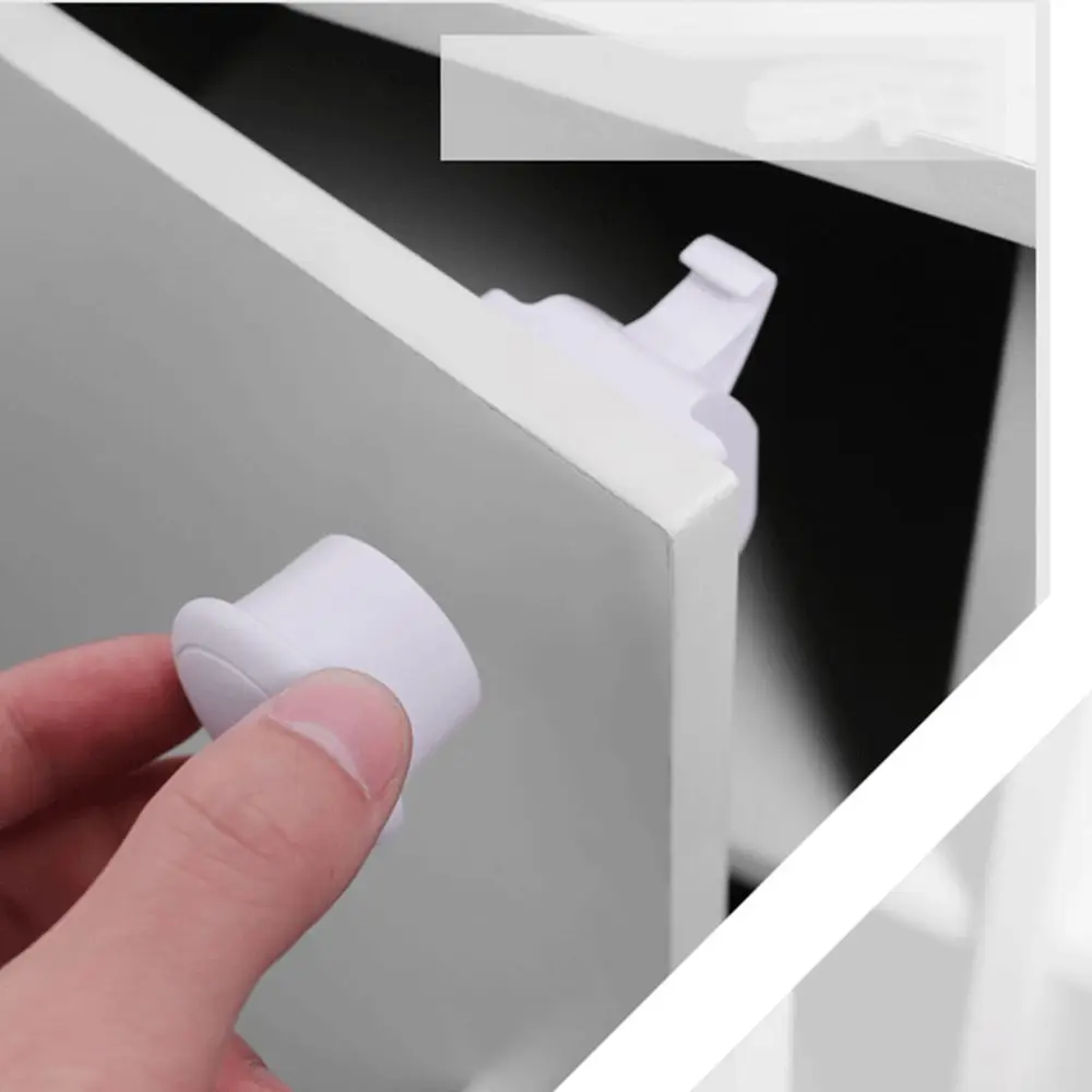 Children Security Locks Drawer  Lock Cabinet Door Locks Baby Safety Locks Child Protection Equipment Magnetic Child Lock