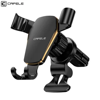 CAFELE Holder For Mobile Phone Gravity Car Phone Holder For Universal telephone Air Vent Mount Phone Holder Support GPS Stand 1