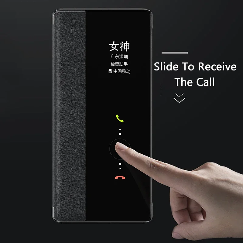 Smart View Auto Sleep Flip Cover - Slim Magnetic Phone Case