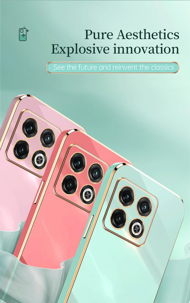 Fashion Square Edge Phone Case For Oneplus - Shockproof Protection_voghion.com