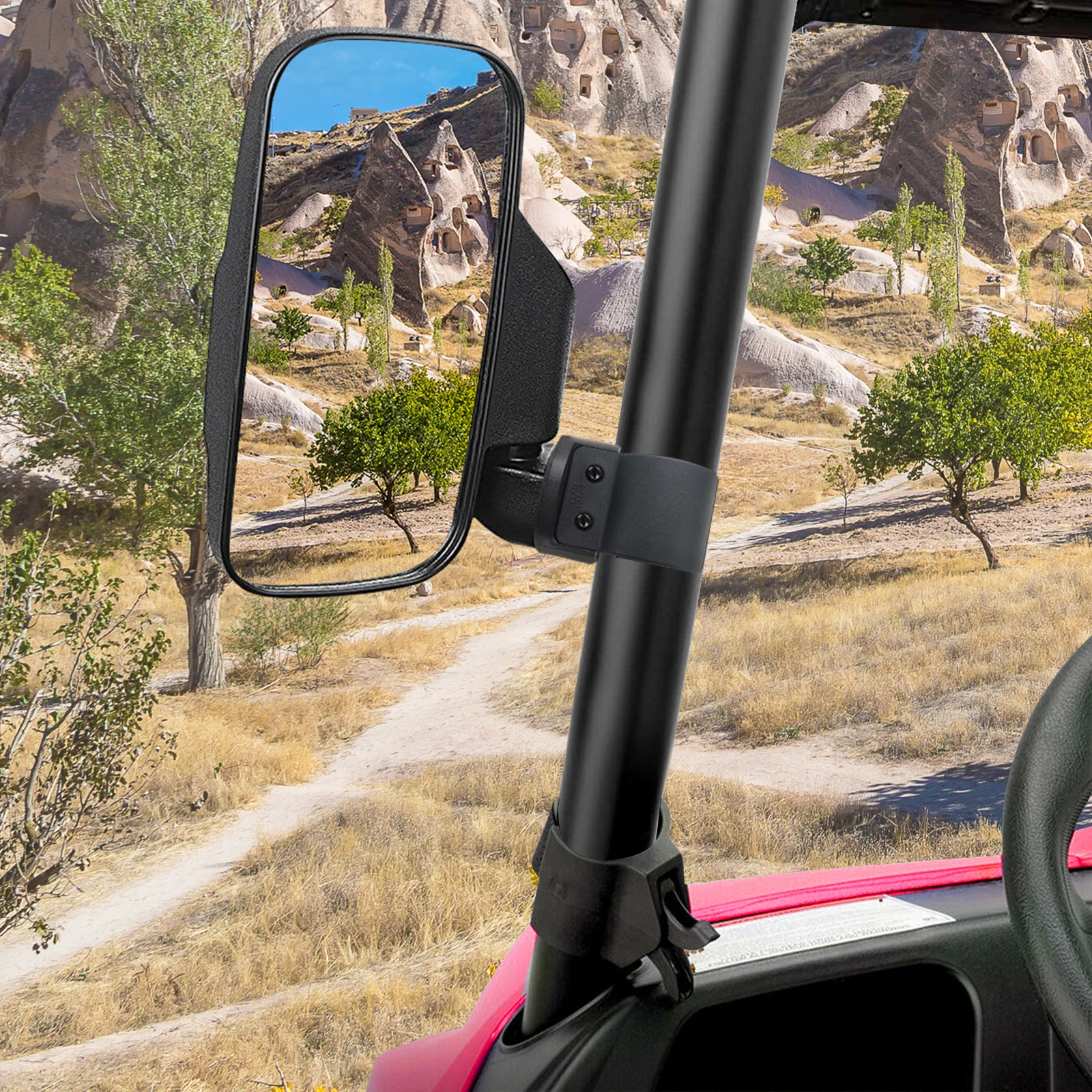 Specchietti Laterali UTV Con Ripiegamento Automatico – Per Polaris Ranger, General, Can Am Defender 2021+