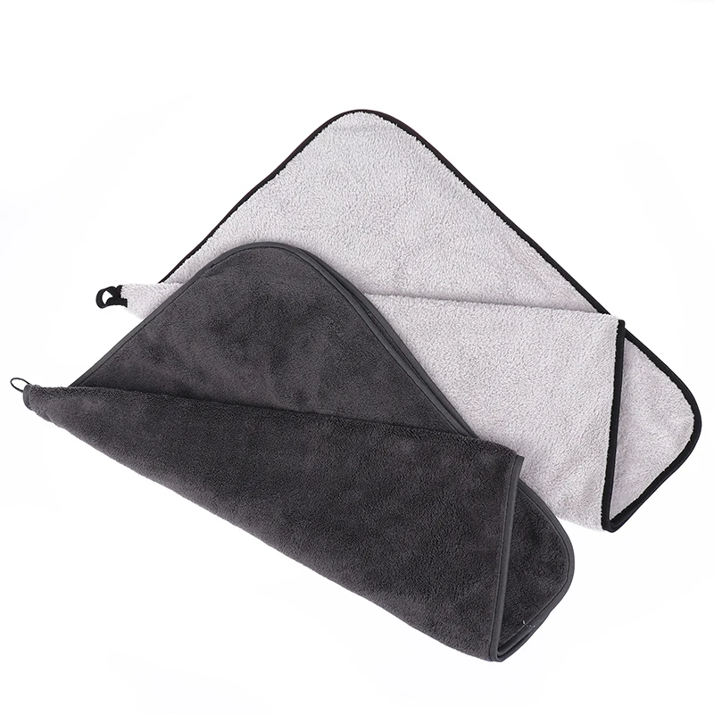 1 Piece Ultra Thick Ultra Fine Fiber Car Cleaning Cloth Non Shedding Towel for Car Care Washing And Polishing