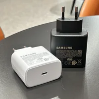 For Samsung 45W Super Fast Charger EU Adapter 1.8M 5A Type C Cable Galaxy S25 S24 S23 Ultra Plus FE Edge Fold FLip 6 5 A55 A36 1