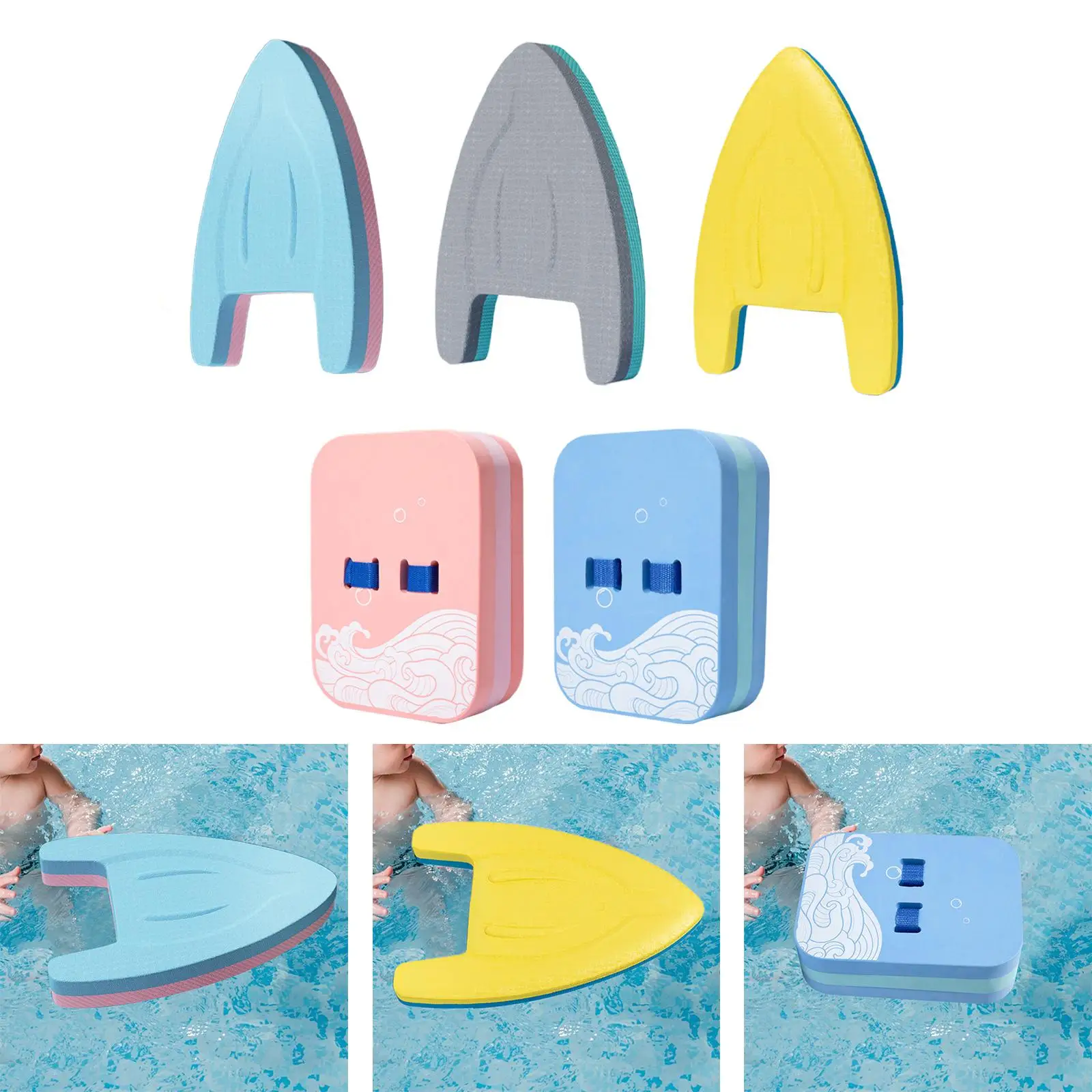 Back Float Beginners Lightweight for Adult Children Comfortable Thicken Pool Exercise Equipment Swimming Swim Floaties Swim Foam