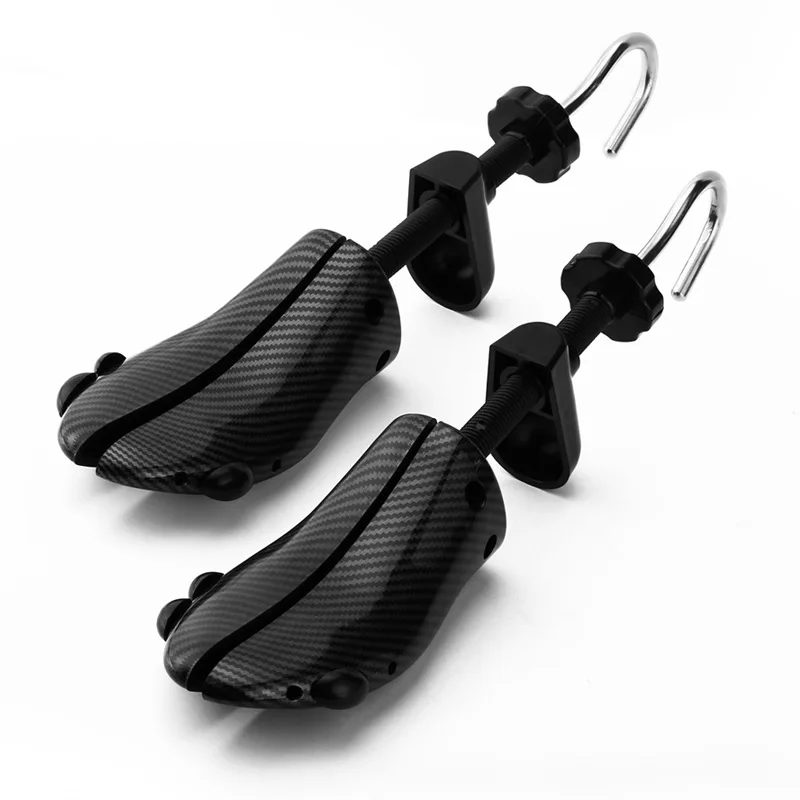 Shoe Stretcher Carbon Fiber Pattern Plastic Shoe Stretch Expander Finalize Amplifier Leather Stretcher Shoeware Last For shoe stretcher shoe accessories